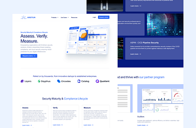 SaaS Landing Page b2b landing page landing page design saas ux ux design web app