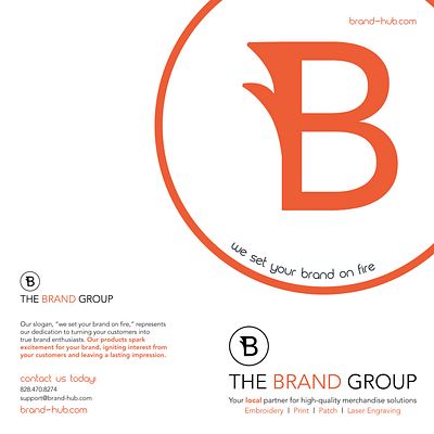 Brochure for The Brand Group adobe photoshop branding brochure design e commerce graphic design indesign marketing media merchandise print design