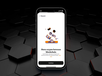 [Animation] Foxchain: Cryptocurrency Exchange Mobile App Bridge app design blockchain btc coin crypto cryptocurrency currency eth exchange illustration interaction design mobile mobile app design money motion product design prototype request transaction uiux