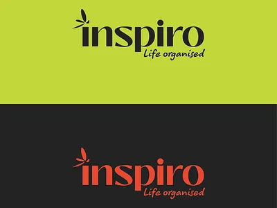 Inspiro Life Organised/Minimalist Logo brand identity branding business logo design flat logo graphic design illustration logo professional logo