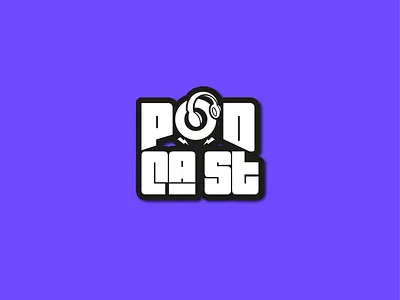PodCast/Minimalist Logo brand identity branding business logo design flat logo graphic design illustration logo professional logo