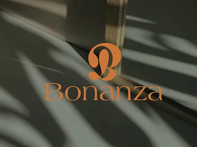 Bonanza Logo bonanza branding custom design fashion font graphic design logo luxury minimalist modern typography