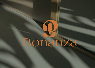 Bonanza Logo bonanza branding custom design fashion font graphic design logo luxury minimalist modern typography