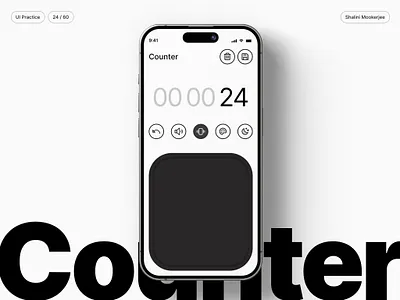 24/60 - Counter concept ui