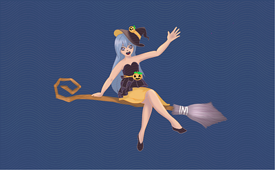 Fun Witch - Character Creation 2d art character design illustration