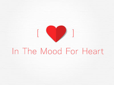 Blog Logo heart logo red