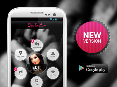 Android Mobile Dating App android aplication app date dating design google play gui hot ios locator mobile mobile app psd sex sex date ui