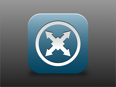 Chaos Manager Icon app bug tracking concept icon ios sketch