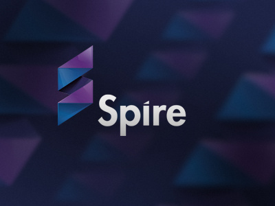 Spire blue components edge purple shape sharp spire triangle