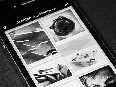 Antoine & Cassandre graphic design iphone mobile ui ux