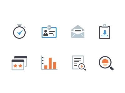 Real Estate Flat Icons estate flat glyphs halo lab icon icons mail rate real search simple web worker