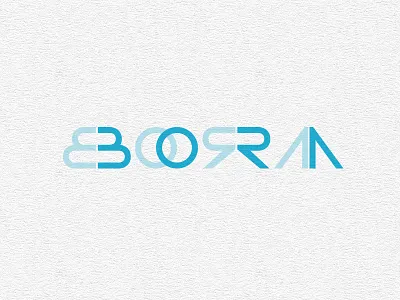 BoraBora concept bora concept logo logo design typo