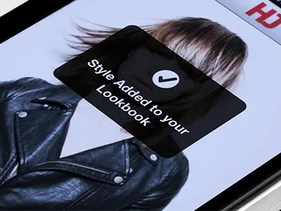 Hairdressers Journal confirm ios iphone popup ui ux uxui