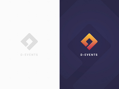 D Event Logo event eventing logo logotype vibrant