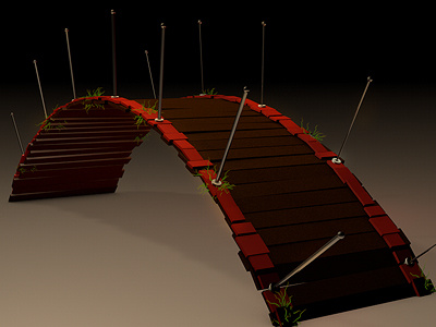 Bridge 3d bridge c4d cinema 4d