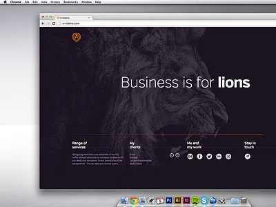 Personal website crislabno folio webdesign