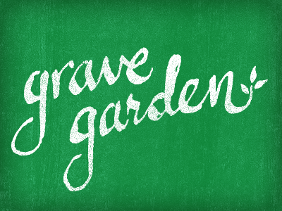 Rejected drawn hand ink lettering logo script