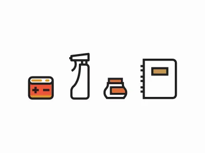 Waste sorting pictograms #9 recycle waste sorting