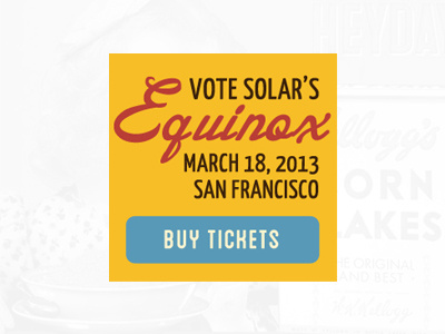 Vote Solar ad ad breakfast kellogs solar travel vacation