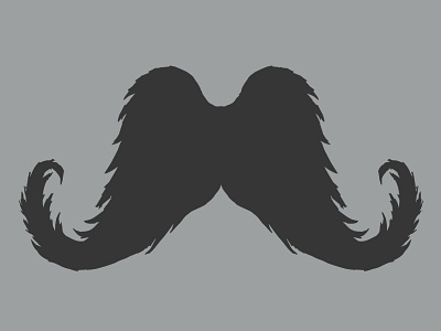 Stache hand drawn mustache shirt stache