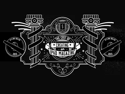 Infograph header WIP badge typography vector