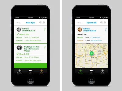 Boost by Mercedes-Benz iOS Screens boost ios landscape mercedes benz mobile ui