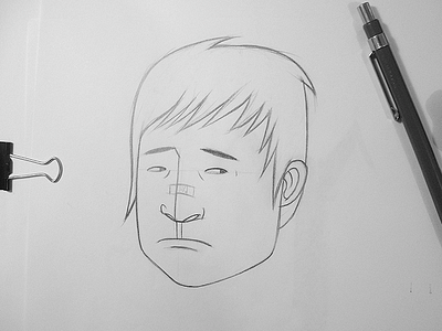 Hans Sketch drawing sketch