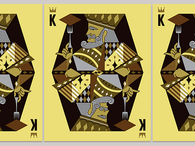 King of Memphis Brownies design illustration king retro