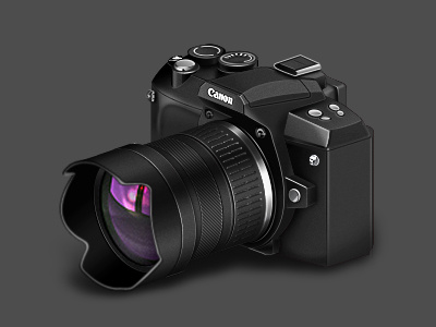 Camera design icon