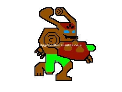 Sklyander Giant Tree Rex 8-bit