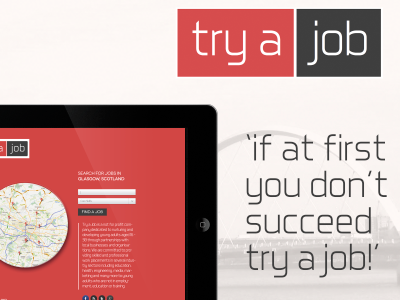 tryajob - identity & app app branding career dropdown icons identity interactive job layout logo map menu navigation search sketch sketch 2 ui user ux web