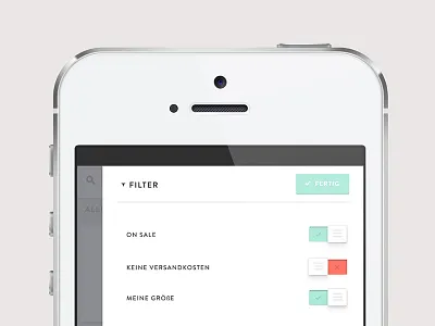 Filter app berlin button buttons filter ios iphone mobile ui user interface
