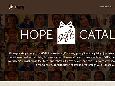 HOPE Gift Catalog