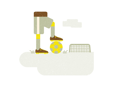 Soccer ball goal illustration soccer