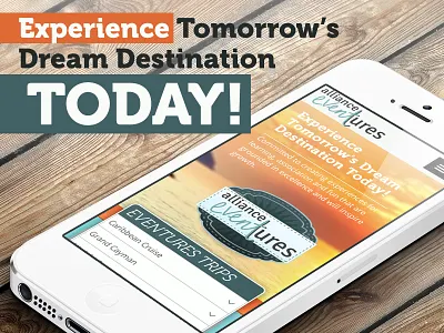 Alliance Eventures agency alliance branding design eventures identity logo minimal modern responsive site travel web