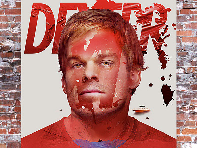 Funkrush Poster - Dexter dexter funkrush paint poster