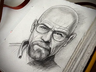 Bad sketch. art breaking bad drawing illustration sketch