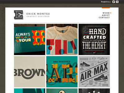 Website is live! austin design erickmontes