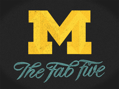 The Fab Five basketball michigan