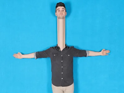 Project #45 art direction cyan pull pulled stop motion stop motion stress stretched stretching video