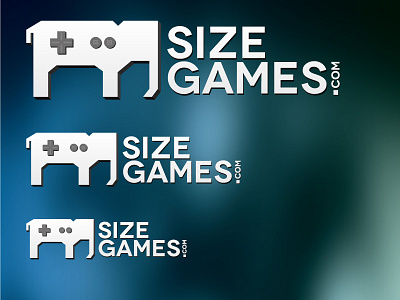 Size Games Logo design elephant games gaming illustration joystick logo video games