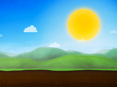 Landscape clouds day dirt hills landscape scene sky sun sunny underground
