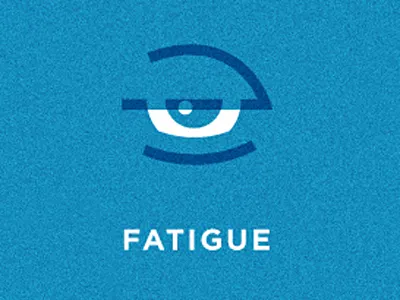 Fatigue icon illustration