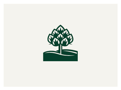 Eastwood Landscaping field green landscaping logo pasture tree