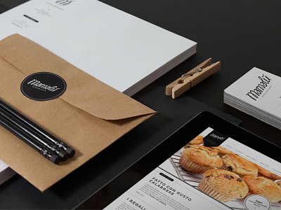 MAMALU branding bar cafe coffee food packaging stationery