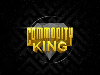 Branding for a game 3d typography brand branding commodities game gold logo shiny stock market trade chase trading web app website