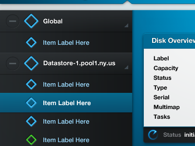 Sidebar gui menu the skins factory ui user interface design ux