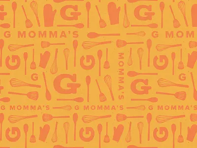 G Momma's Pattern cookies cooking grandma kitchen packaging pattern