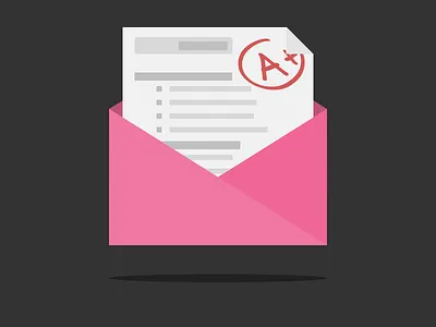 Flat A a envelope flat mail