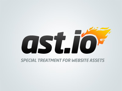 ast.io logo ast.io flame logo logotype simple